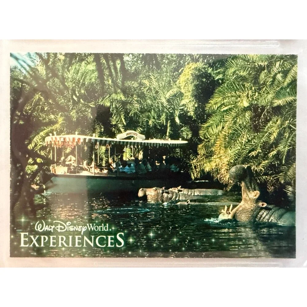 Walt Disney World Experiences Adventureland 9 Card Set Complete In Sleeve